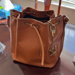 Louis Vuitton bucket bag in great shape. Charm not included.